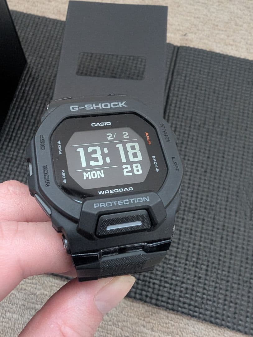 G-SHOCK　GBD200-1JF　ブラック