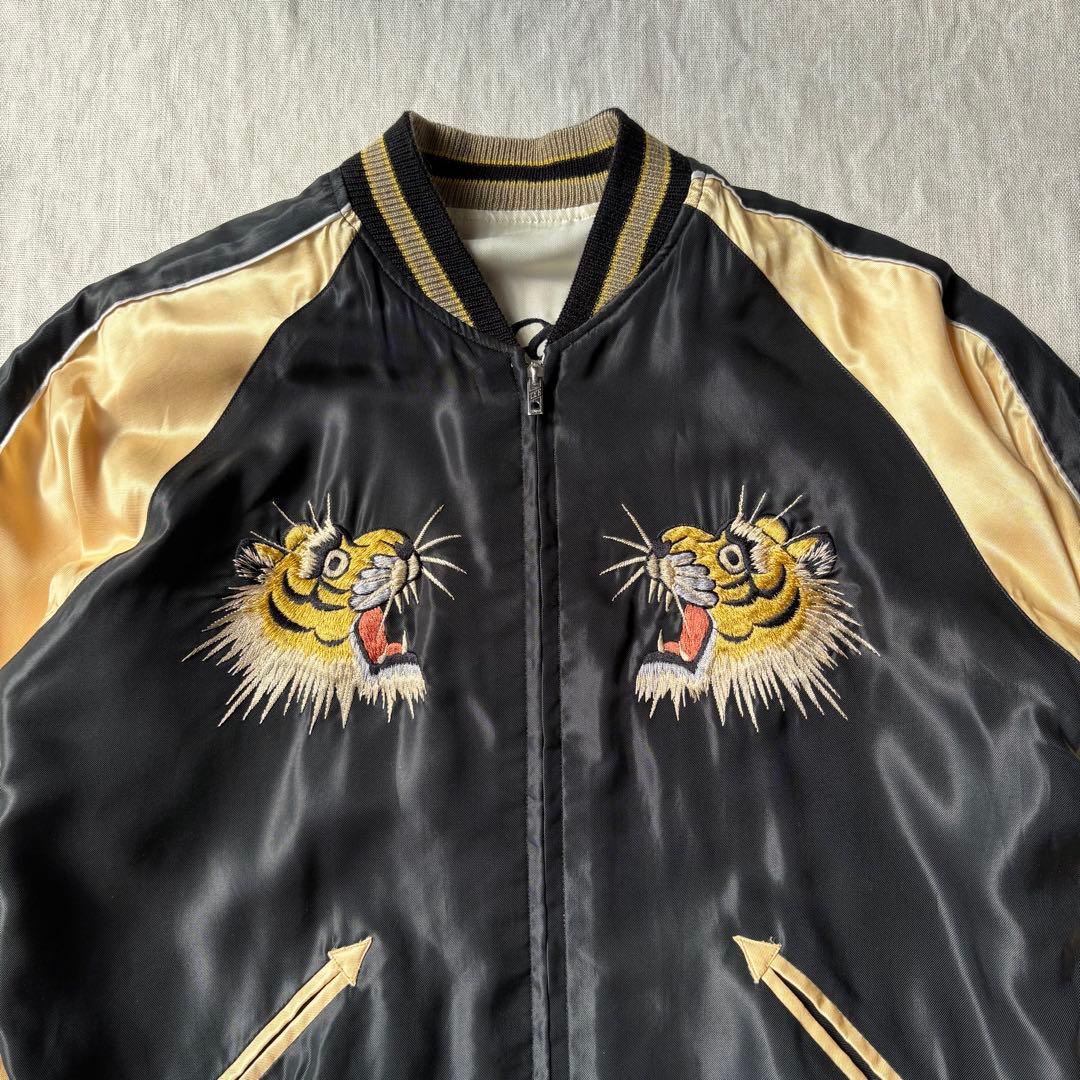 テーラー東洋 スカジャン BLACK EAGLE✕ROARING TIGER