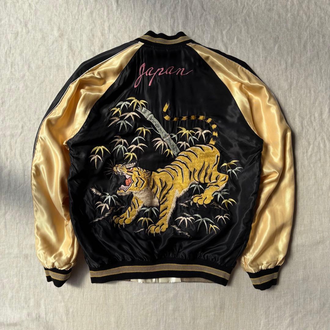 テーラー東洋 スカジャン BLACK EAGLE✕ROARING TIGER