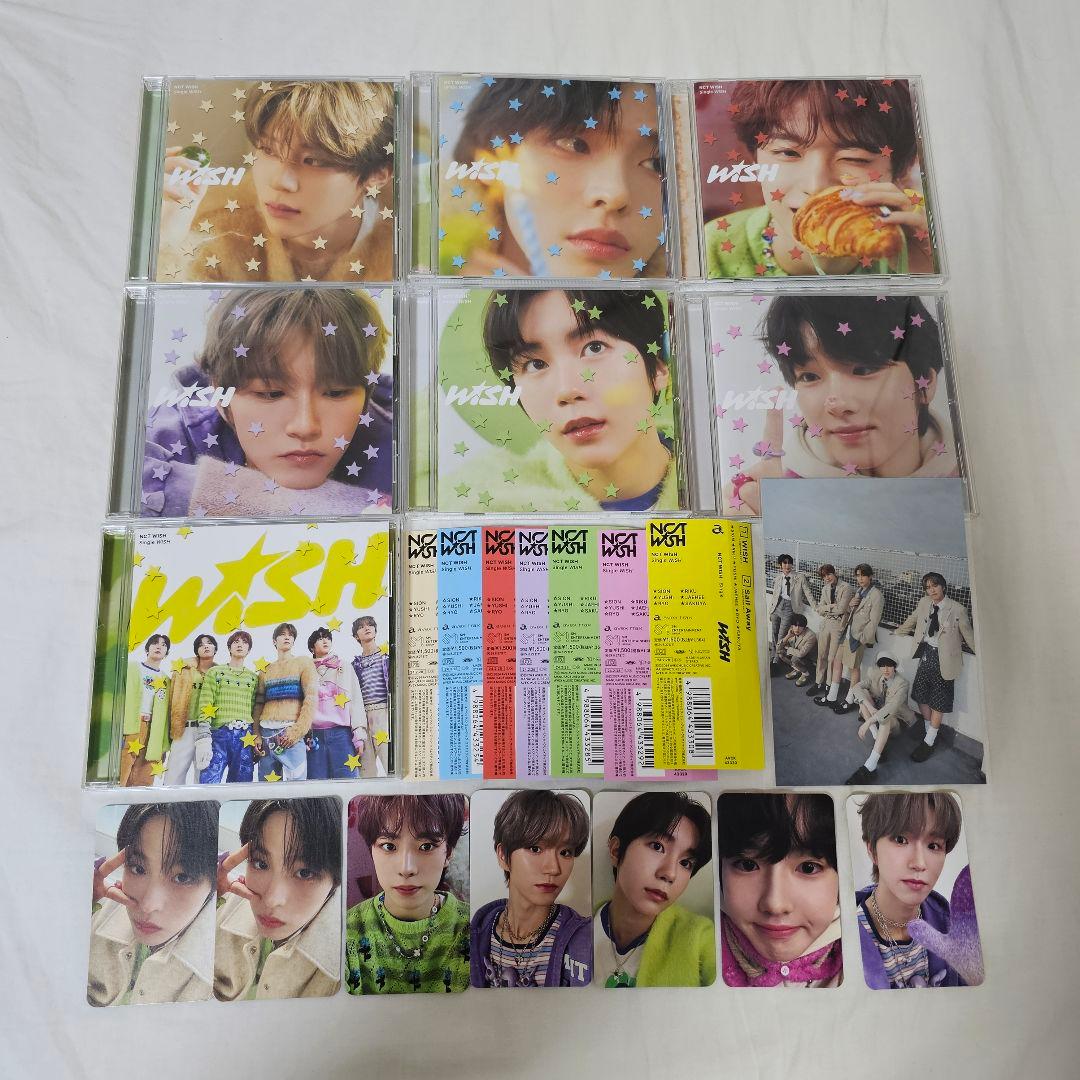 NCTWISH WISH 初回限定盤 ソロ盤 トレカ