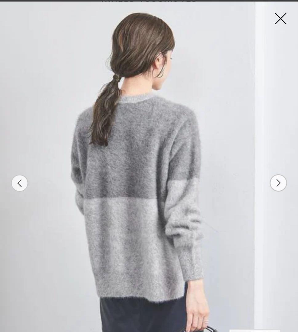 【美品】UNITEDARROWSフォックスカシミア　セーター　カシミアニット