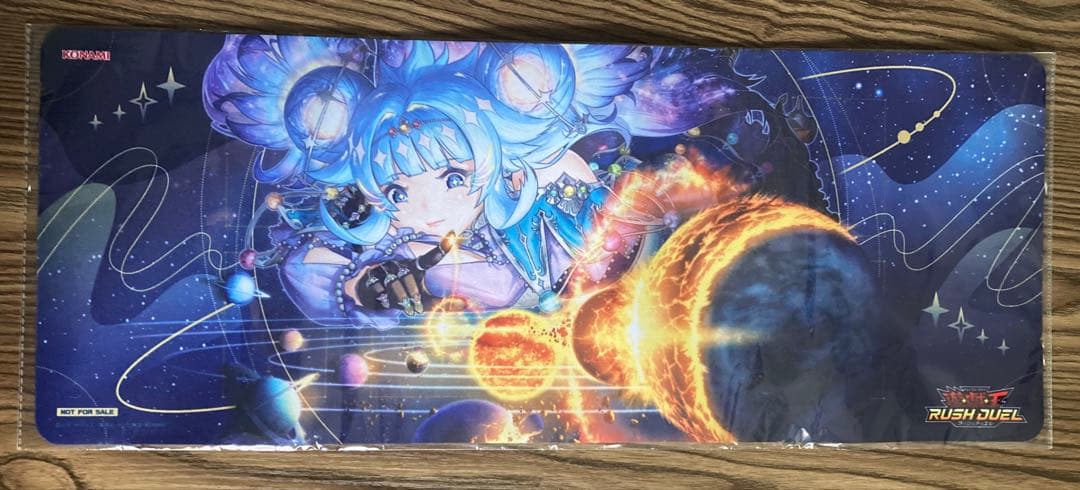 遊戯王ラッシュデュエル★コスモス姫のお戯れプレイマット★未開封/遊戯王の日景品