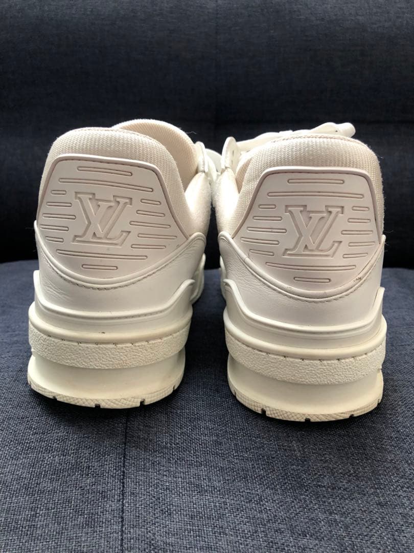 ルイヴィトン LVトレイナーライン スニーカー UK6.5ホワイト 白
