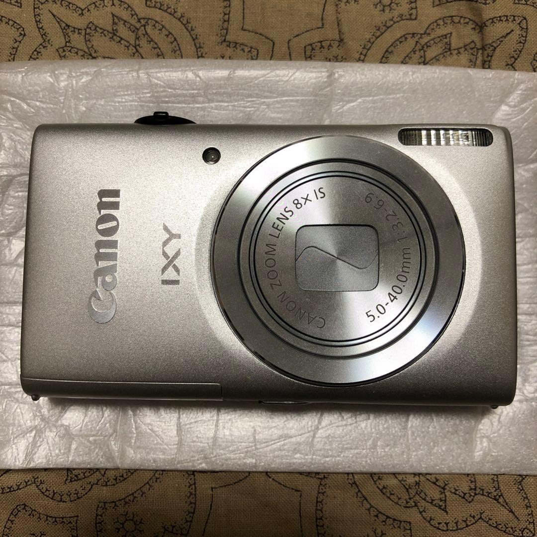 ほぼ新品 Canon IXY 110F シルバー デジカメ コンデジ 完品
