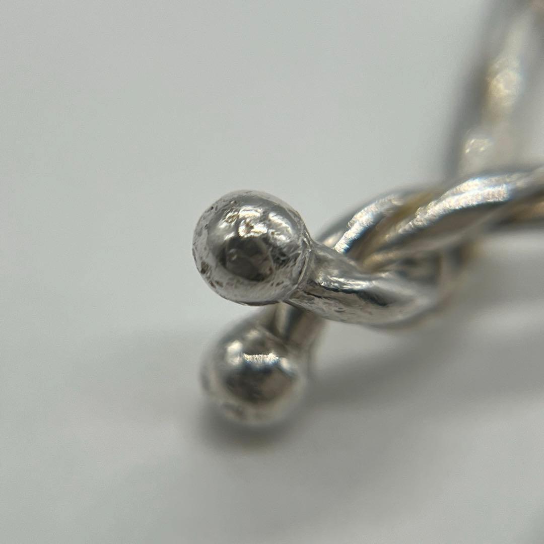 ティファニー TIFFANY ツイストキーリング SV925 ヴィンテージ 希少