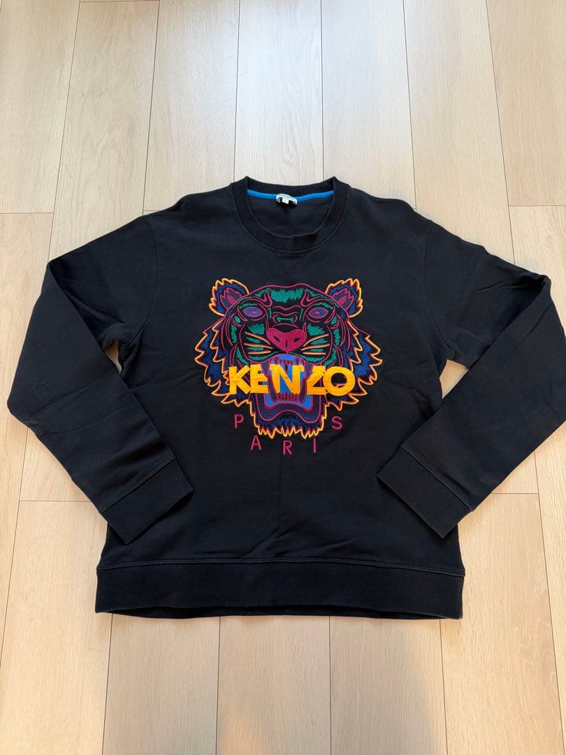 KENZO ブラック トレーナー サイズL