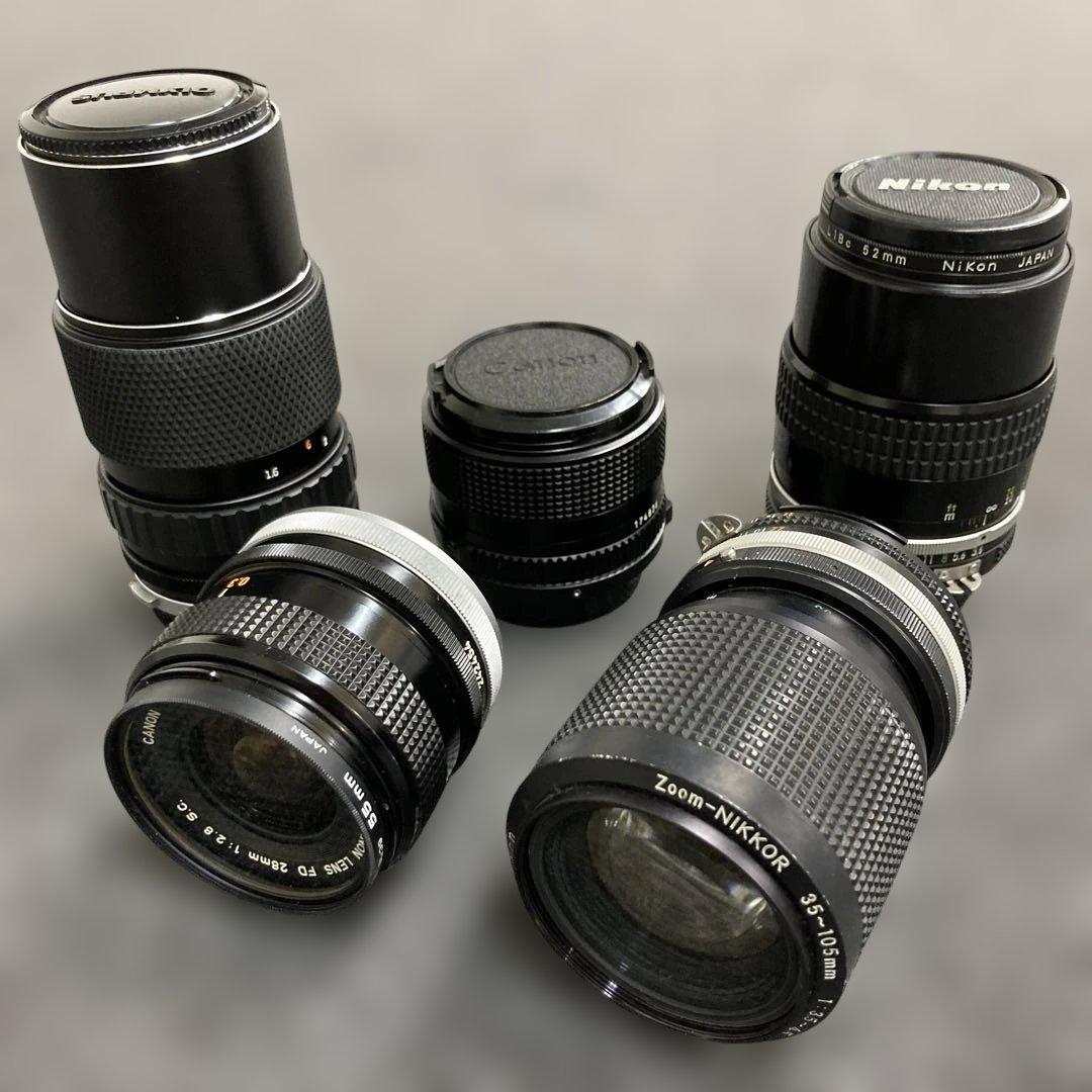 レンズセット 5点 Nikon Canon 他