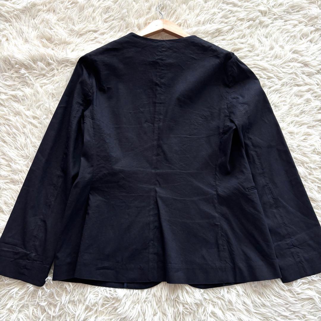 セオリー23SSパンツスーツセットアップEco Crunchリネン混大きいサイズ