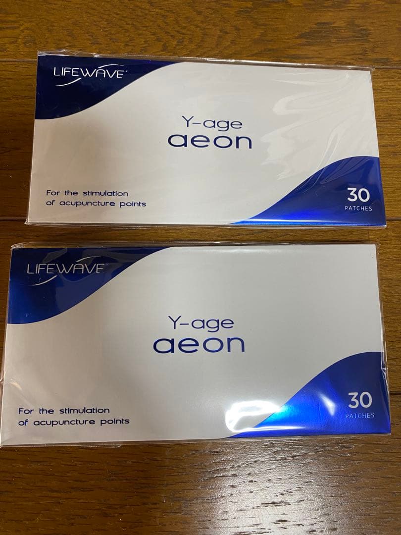 【新品未開封】Lifewave Y-age aeon 2個セット 各30枚