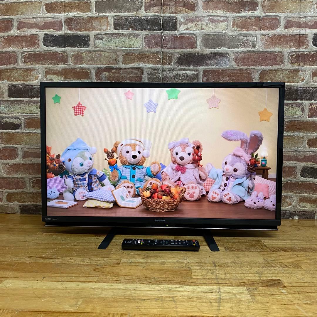 シャープ 32V型 液晶テレビ LC-32W5 ハイビジョン ネット動画アプリ○