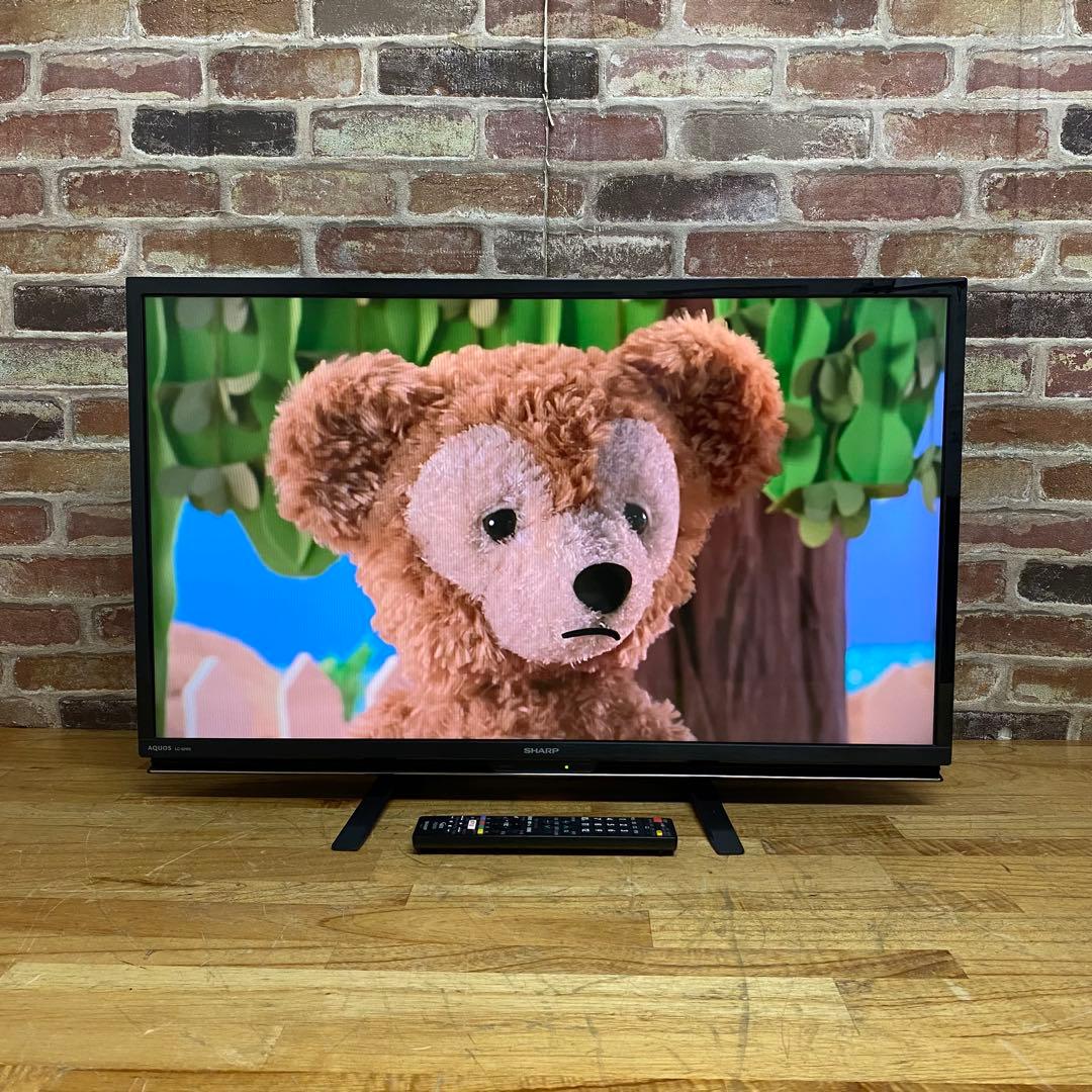 シャープ 32V型 液晶テレビ LC-32W5 ハイビジョン ネット動画アプリ○