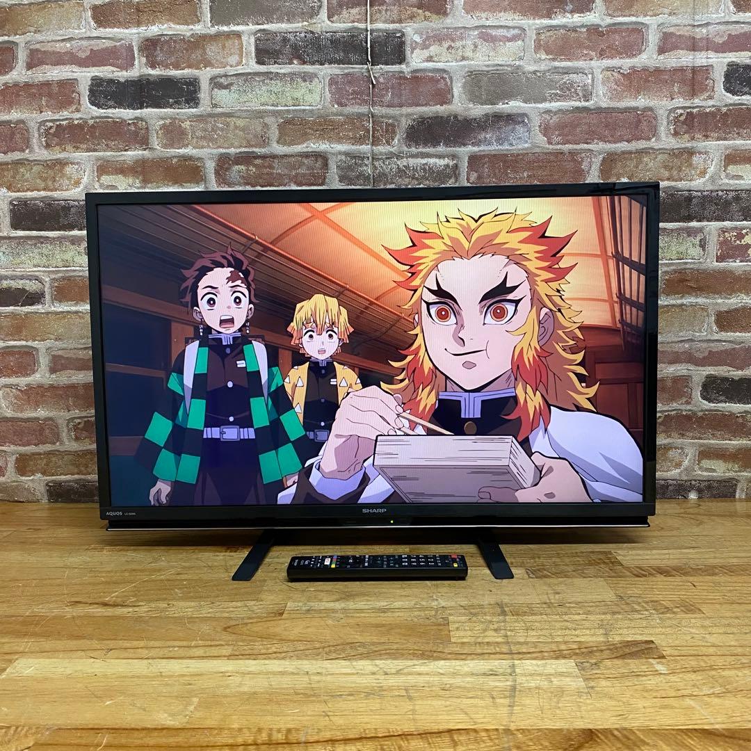 シャープ 32V型 液晶テレビ LC-32W5 ハイビジョン ネット動画アプリ○