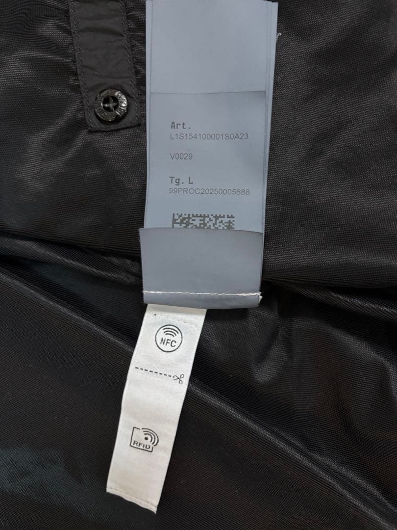 STONE  26SS ナイロンジャケット 新品 ブラック