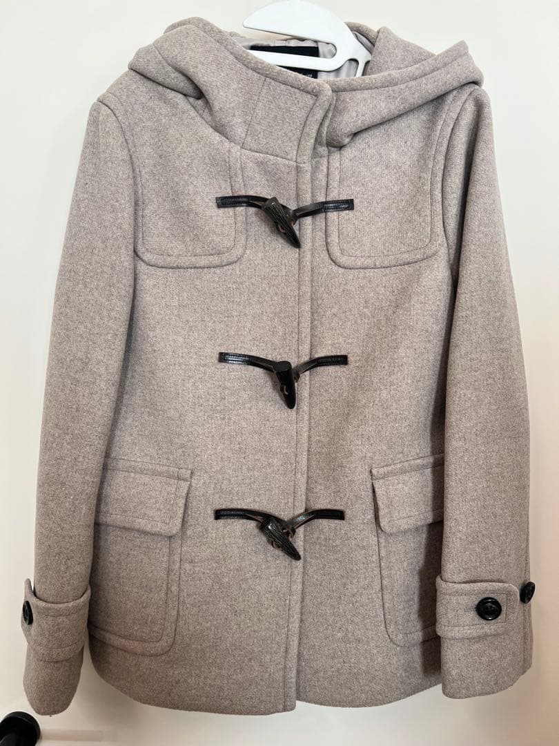 【美品】green label relaxingダッフルコートショート丈　38