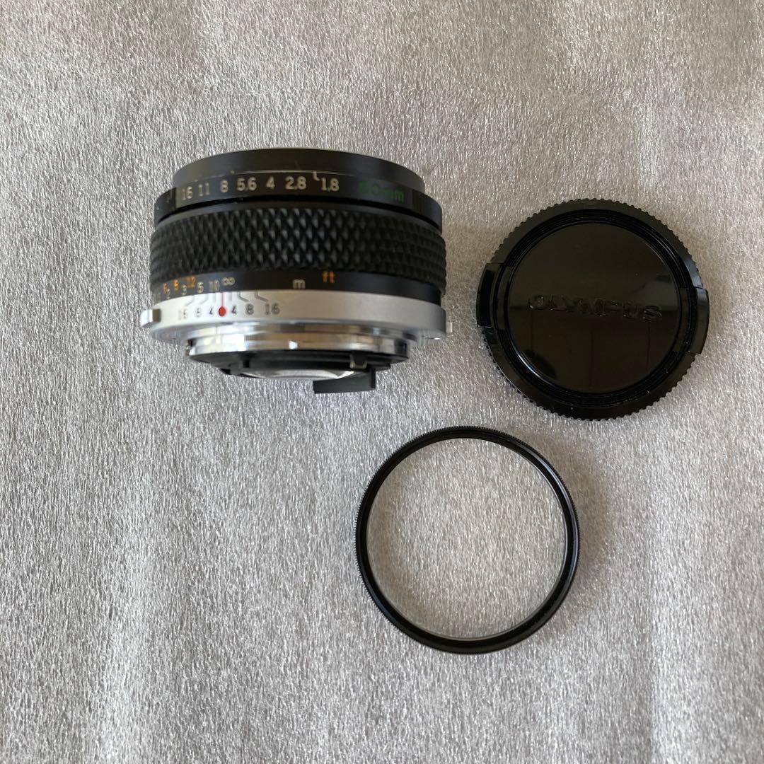 OLYMPUS OM-1 一眼レフカメラ 50mmレンズ カメラケース付き