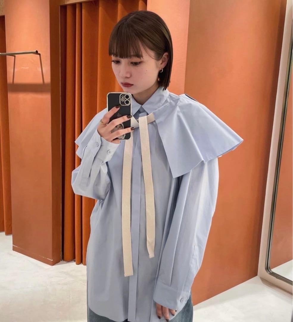 D*7様 GEMINI(ゲミニー) フリルベストシャツ