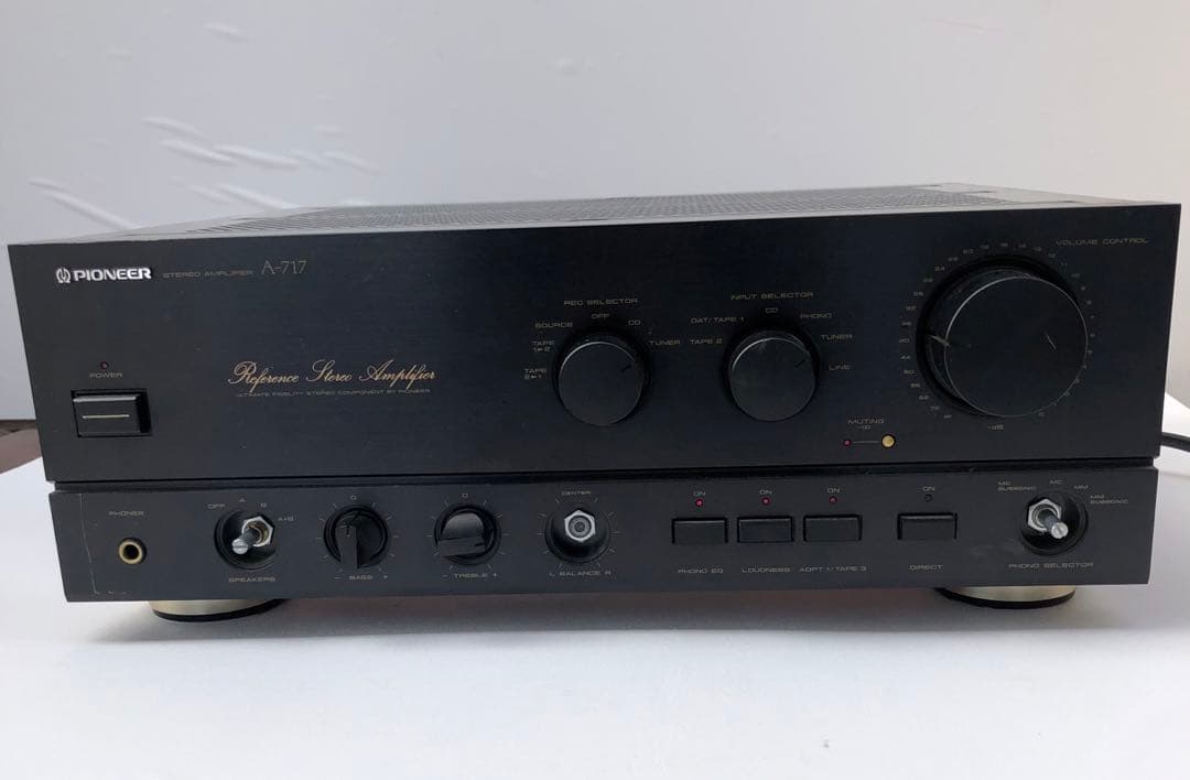 パイオニア A-717 プリメインアンプ通電のみ(D104)