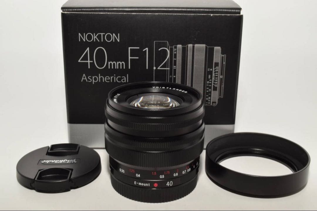 【特上品】フォクトレンダー NOKTON40mm F1.2 Sony Eマウン用