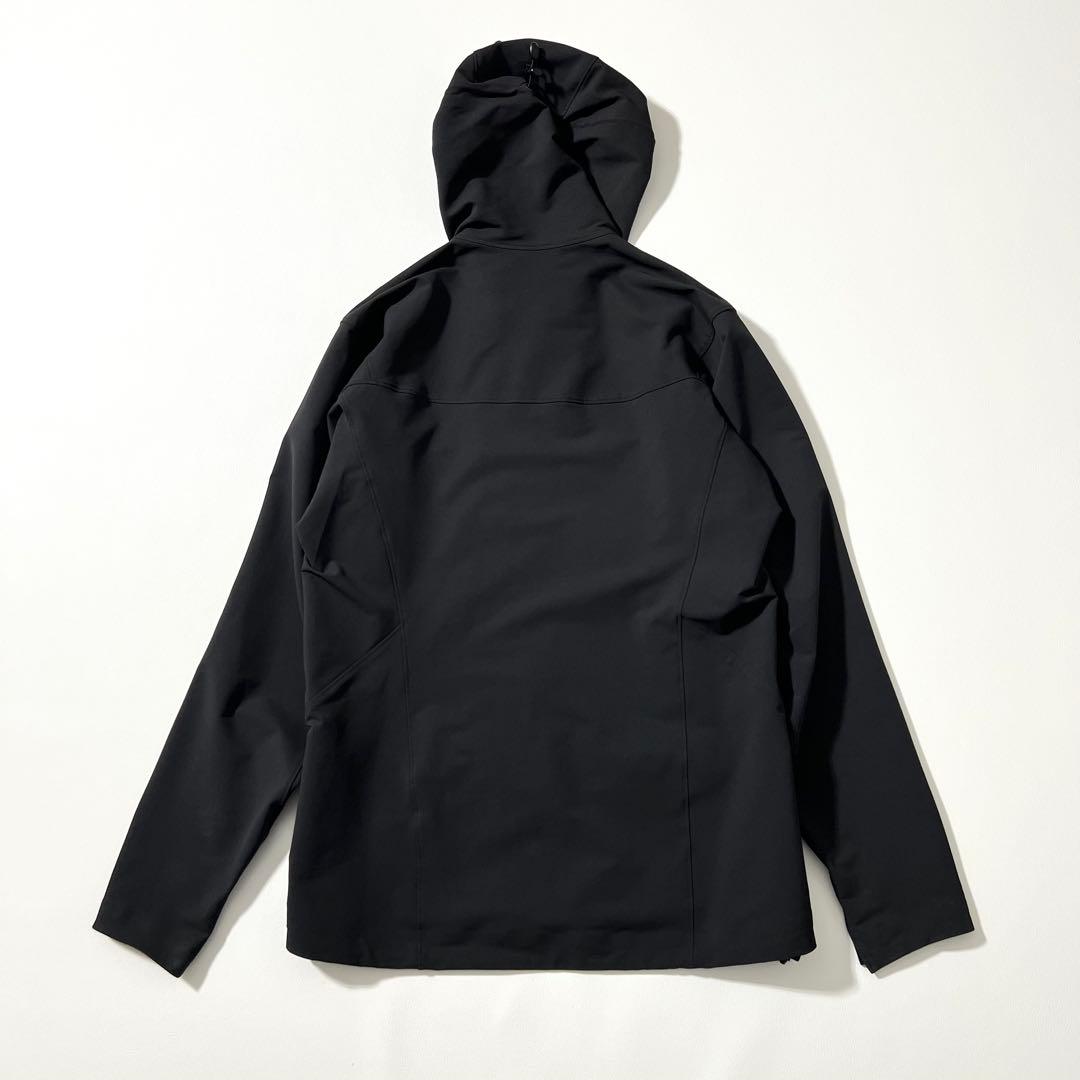 3339　アークテリクス　ガンマLTフーディ　ジップアップパーカー　黒　M