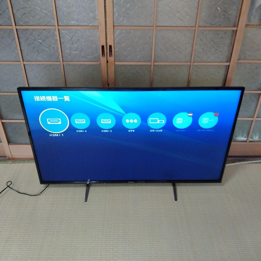 テレビ　パナソニック　ビエラ　49型テレビ　TH-49GX750 4K