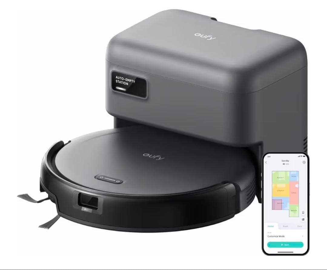 掃除機・クリーナー Anker Eufy Robot Vacuum Auto-Empty C10