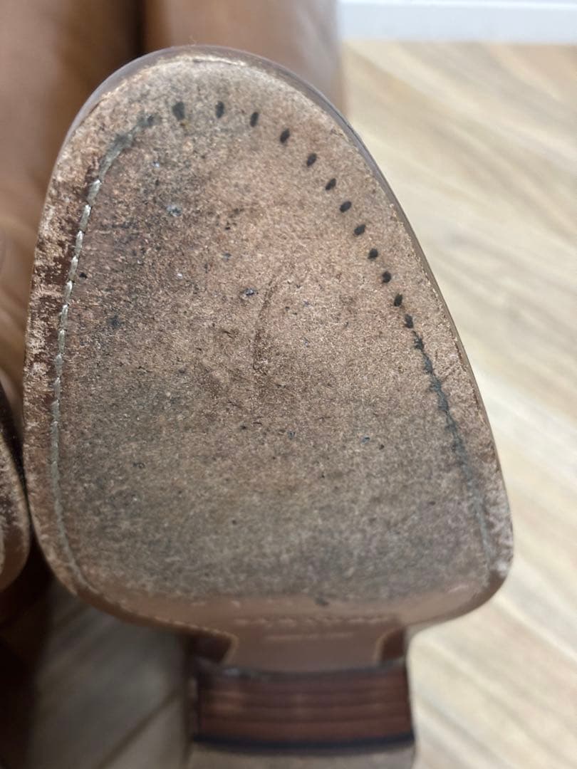 ブラウンレザー ロングブーツ　サイズ37（24cm）※ショートブーツ含む