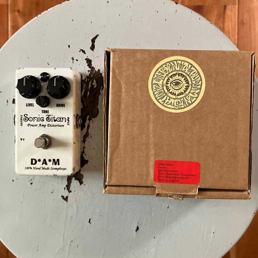 D*A*M SONIC TITAN 2桁 激レア ディストーション プリアンプ