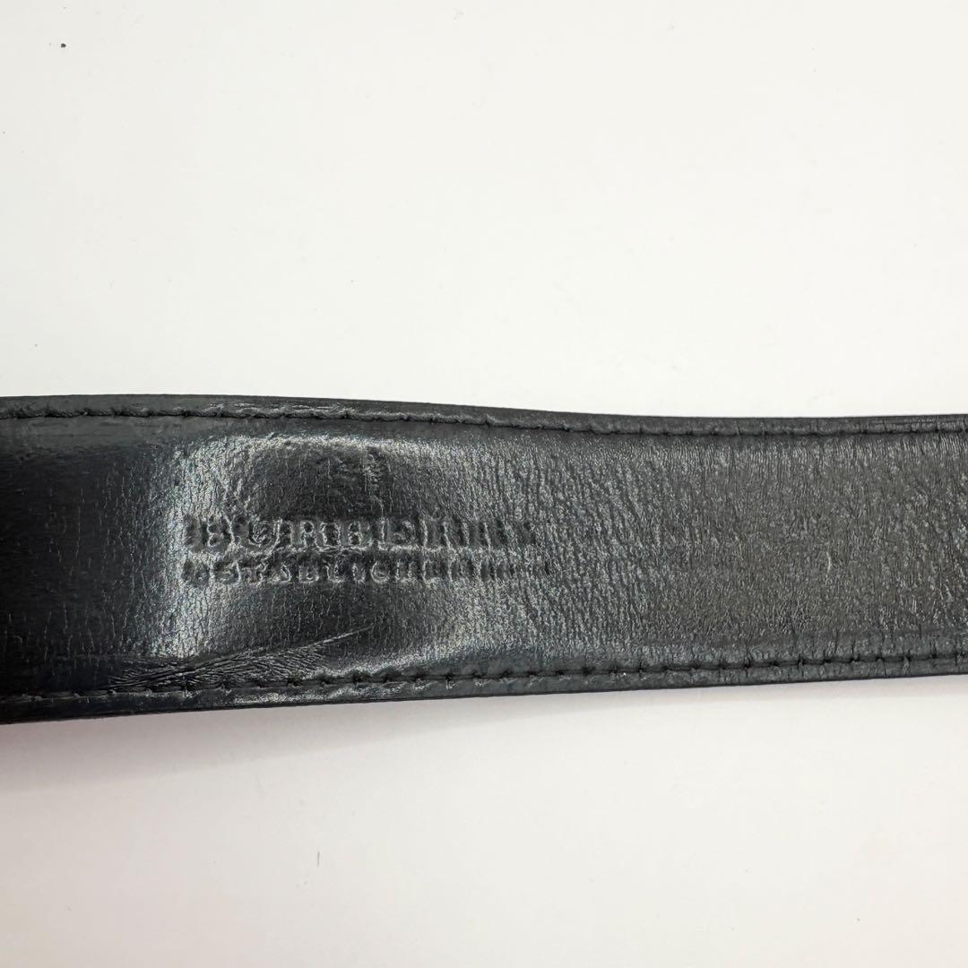 Burberry ベルト ノバチェック ブラック メンズ