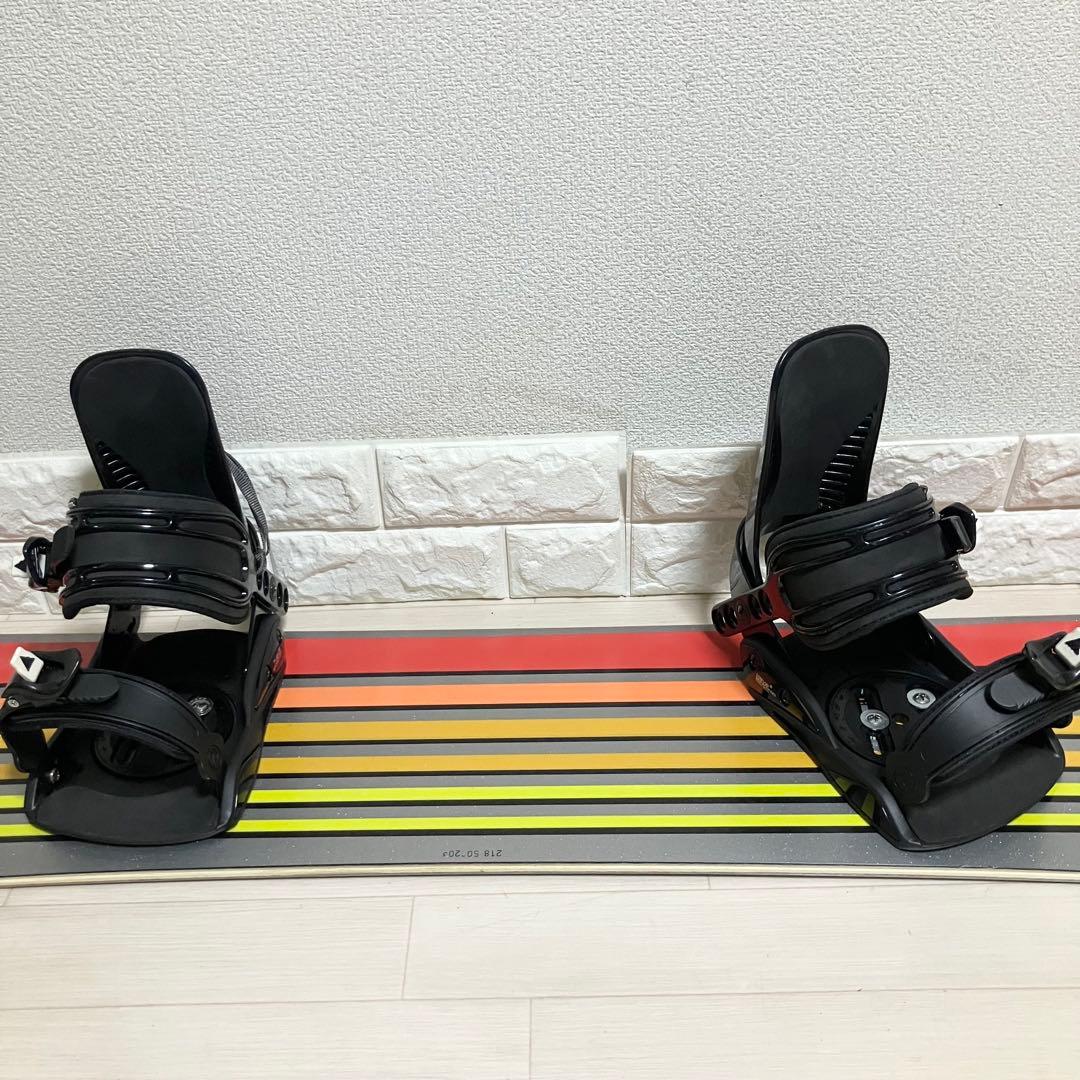 バック付/BURTON CRUZIN バートンスノーボード153cm/バインM