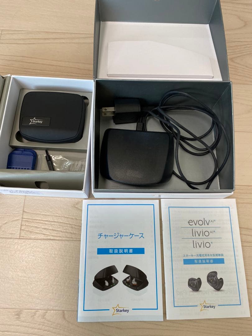 なる‼️starkey スターキー 集音器 補聴器耳穴型(携帯小ケース付き)