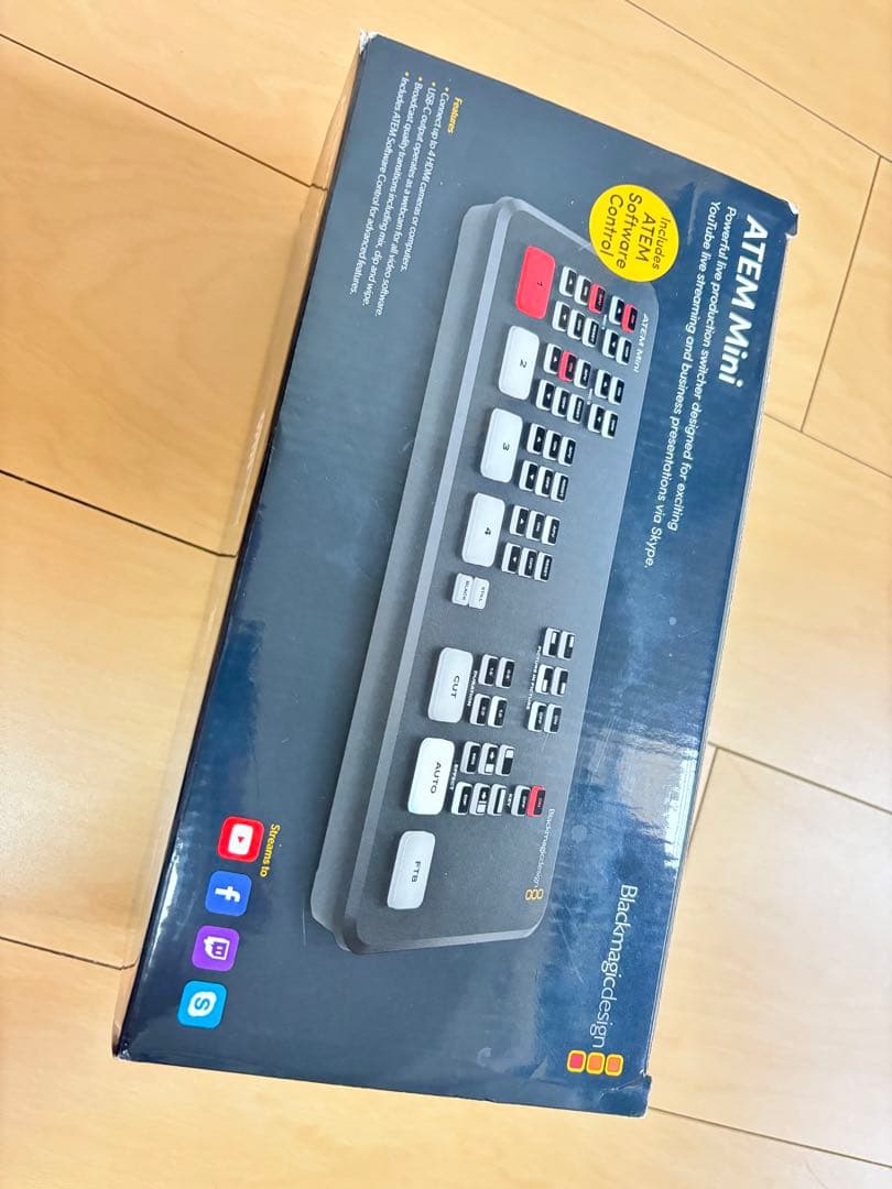 ATEM Mini 放送品質スイッチャー