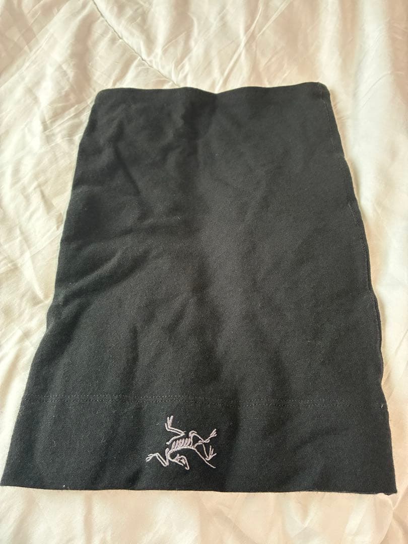 アークテリクス　ローLTウールネックゲイター　黒　rho lt wool