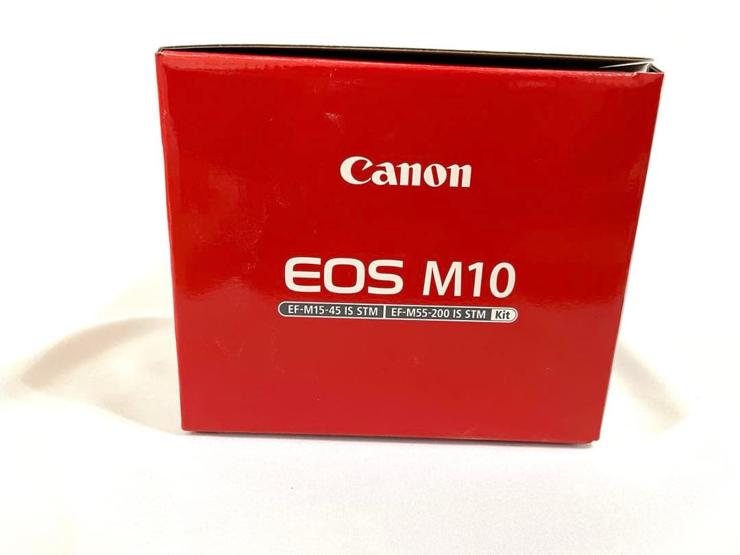 【美品】Canon EOS M10 ダブルズームレンズキット