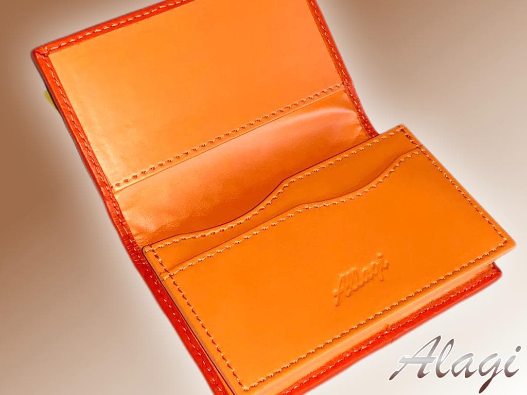 ☆まれ☆ガルーシャ　名刺入れ　イントレチャート加工　2点セット