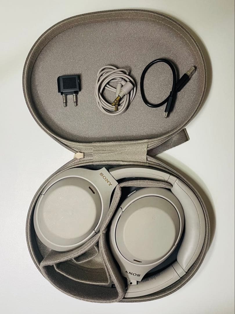 【値下げ】SONY WH-1000XM4ワイヤレスヘッドホン グレー 美品