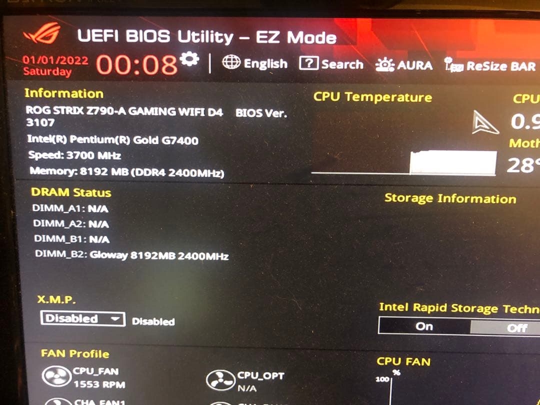 ASUS ROG STRIX Z790-A WIFI D4【訳あり/保証あり】