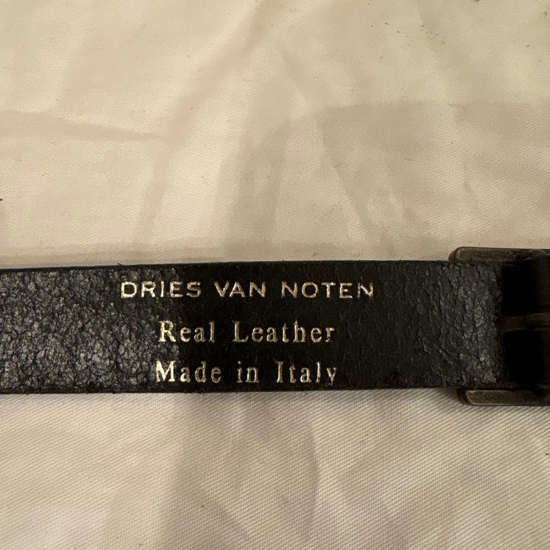DRIES VAN NOTEN ドリスバンノッテン　リアルレザー ベルト 70