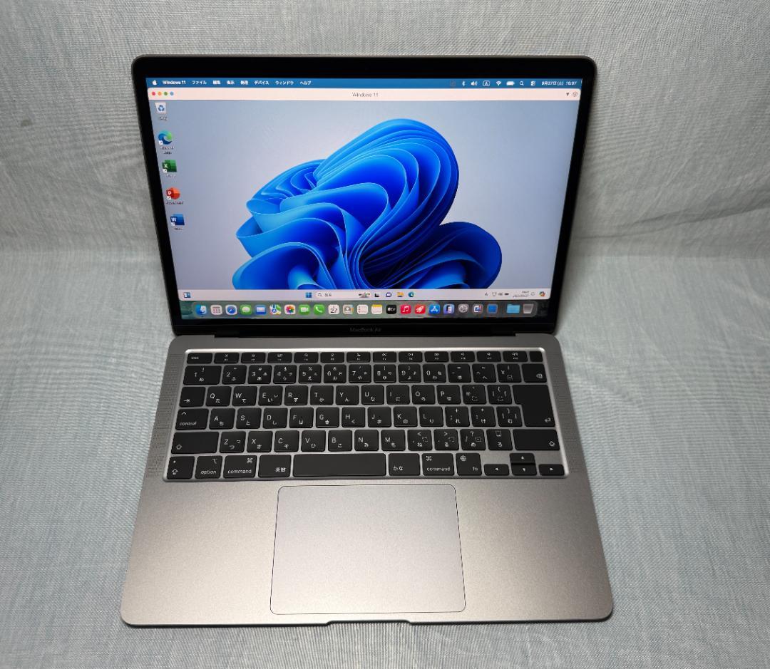 超美品 MacBookAir 2020 Apple M1 16G SSD512G