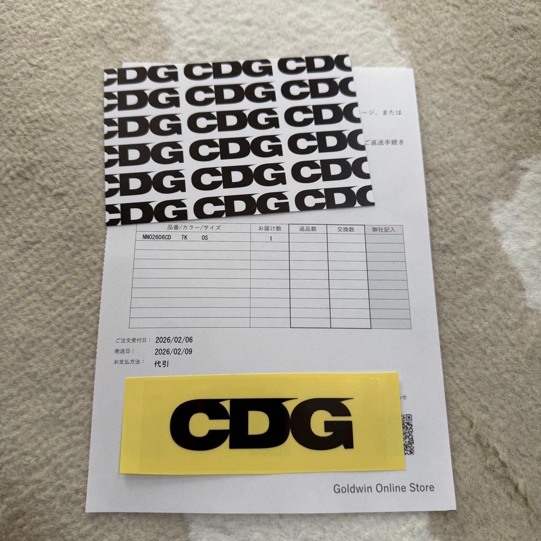 新品 即発送 CDG x THE NORTH FACE NYLON CAP