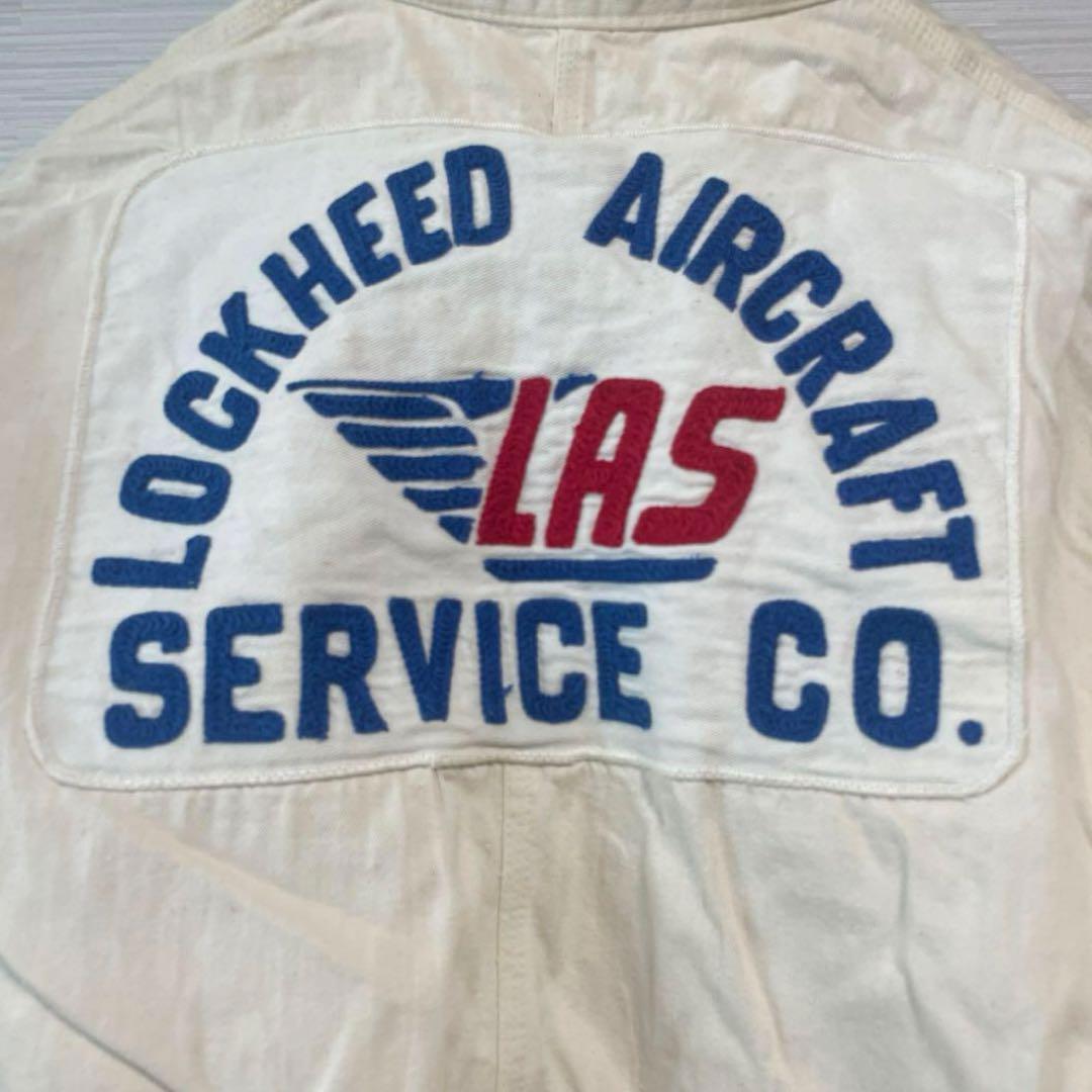 50s LOCKHEED AIRCRAFT SERVICE CO. つなぎ