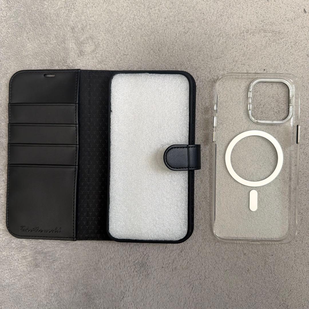 iPhone 15 Pro Max【ガラスフィルム・ケース二個付き】