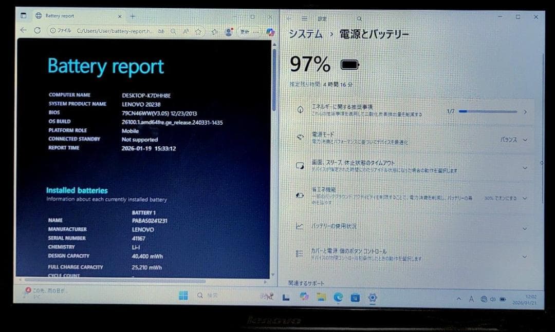 Lenovo ノートパソコン Corei5 メモリ16GB SSD512GB