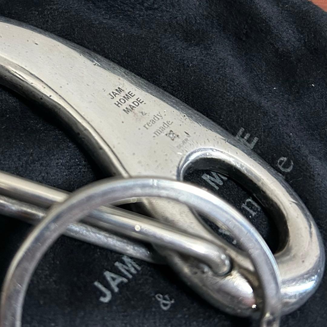 新品仕上げ JAM  MADE フック型キーホルダー　カラビナ 木村拓哉