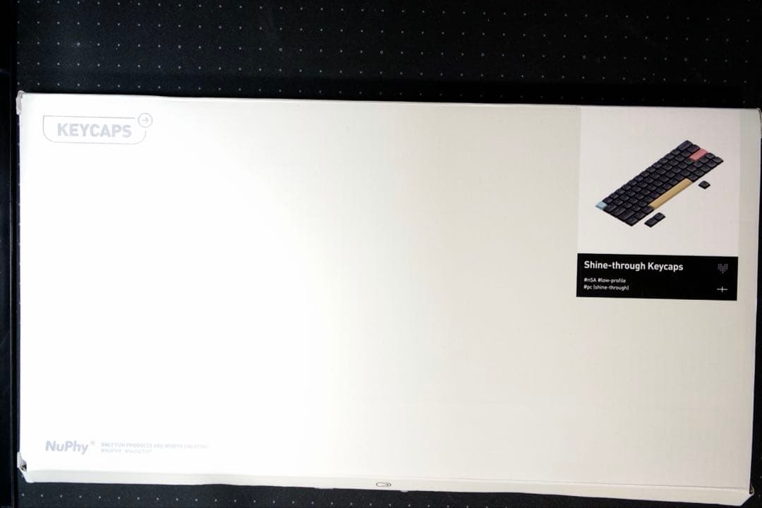 NuPhy AIR60HE jadepro +交換用キーキャップ