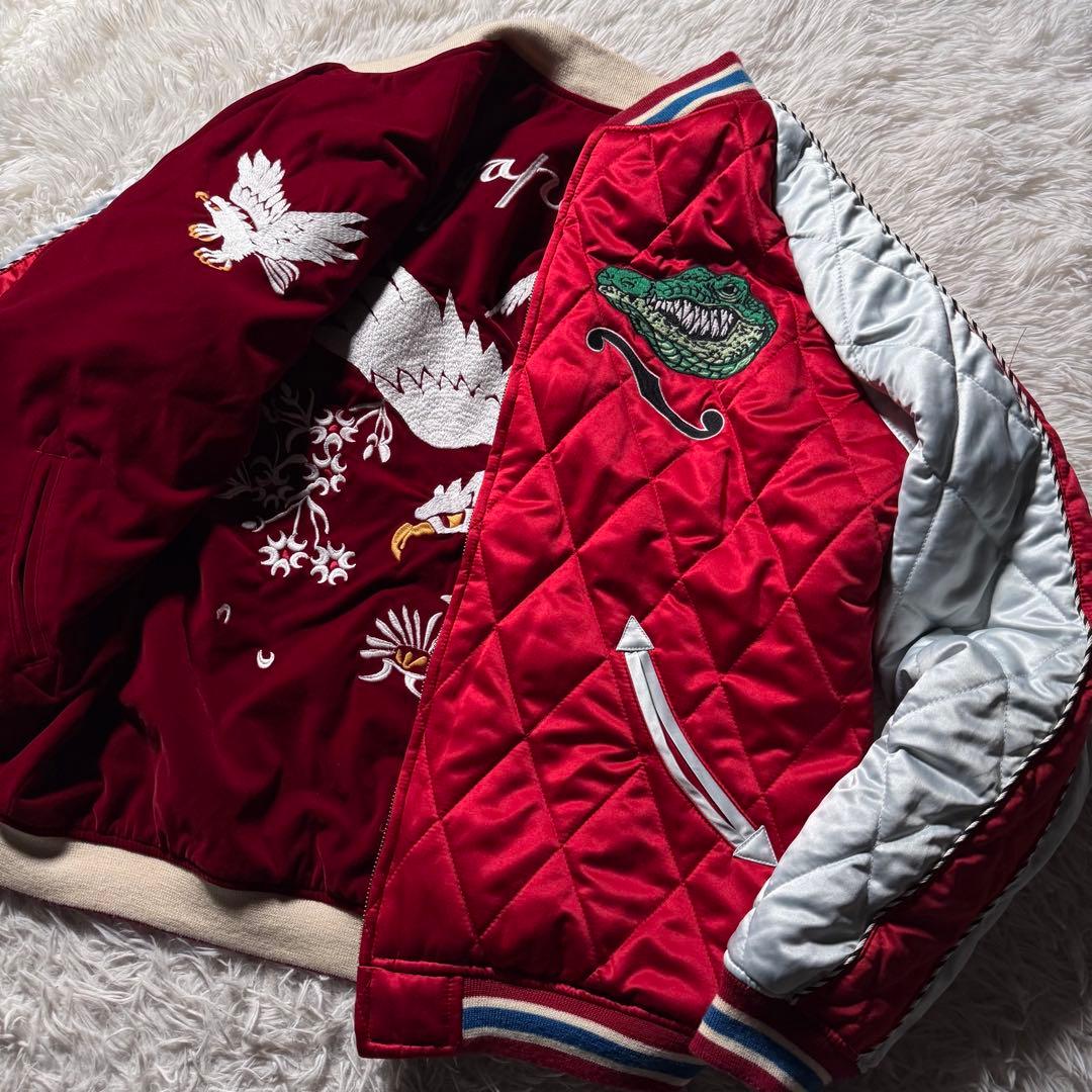 美品/希少✨BILLVAN スカジャン　リバーシブル　別珍　キルティング　42