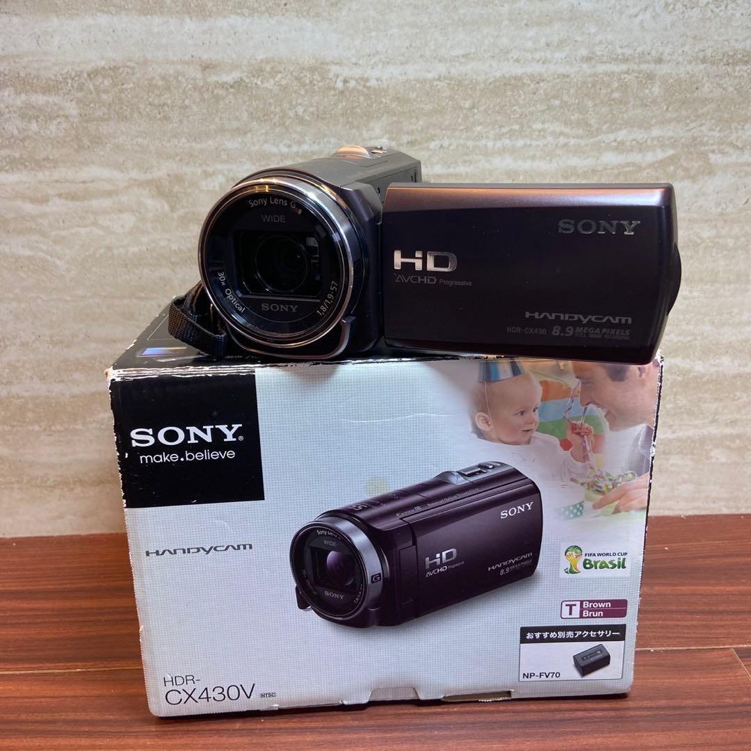 SONY HDR-CX430V ビデオカメラ ほぼ新品 4957