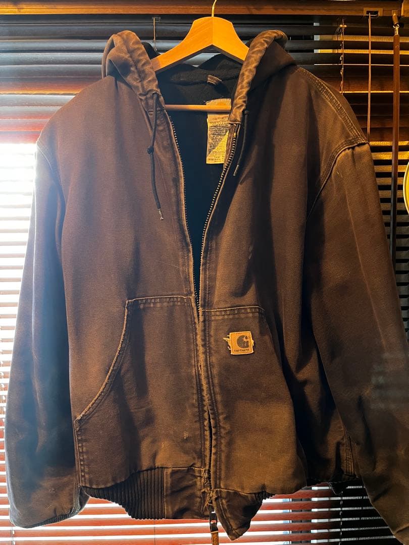 Carhartt アクティブジャケット Lサイズ ダークブラウン