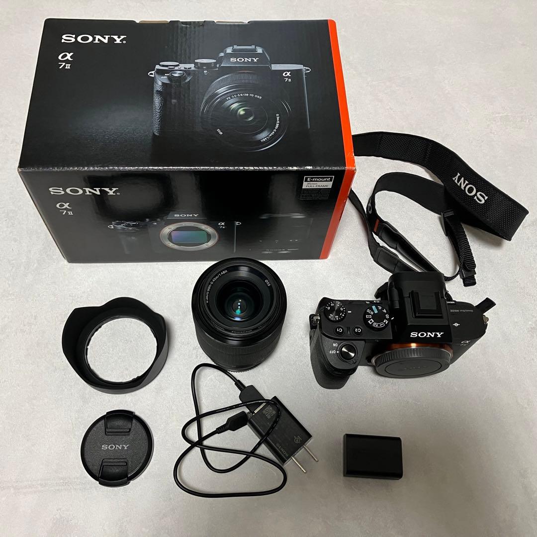 SONY α7II ミラーレス一眼 レンズキット ILCE-7M2K