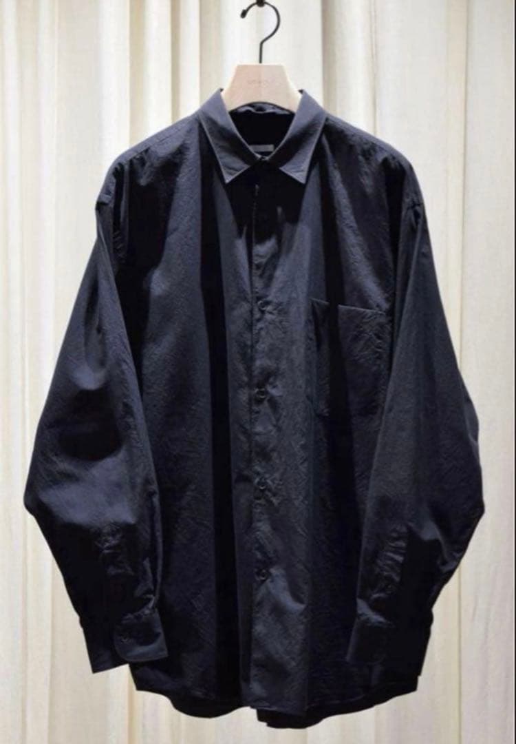 K*ー様 25AW サイズ1 COMOLI コモリシャツ NAVY