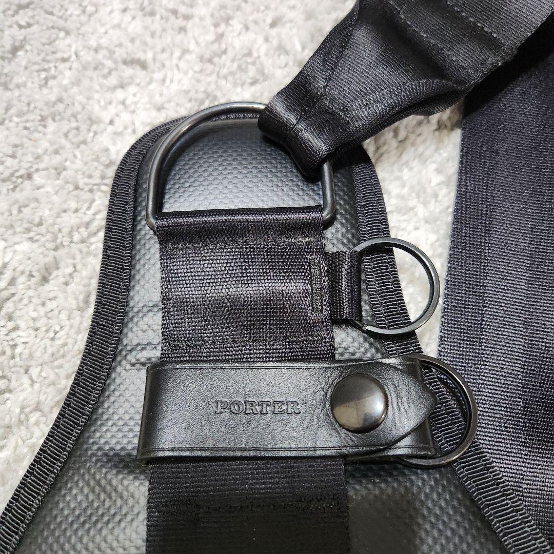 【美品】PORTER HEAT スリングショルダーバッグ